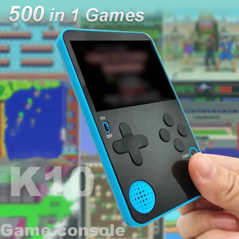 Handheld Game Console 500 Classic Games
